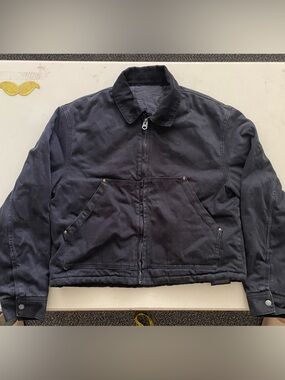 Zara Men's Black Bomber Jacket with Front Zip